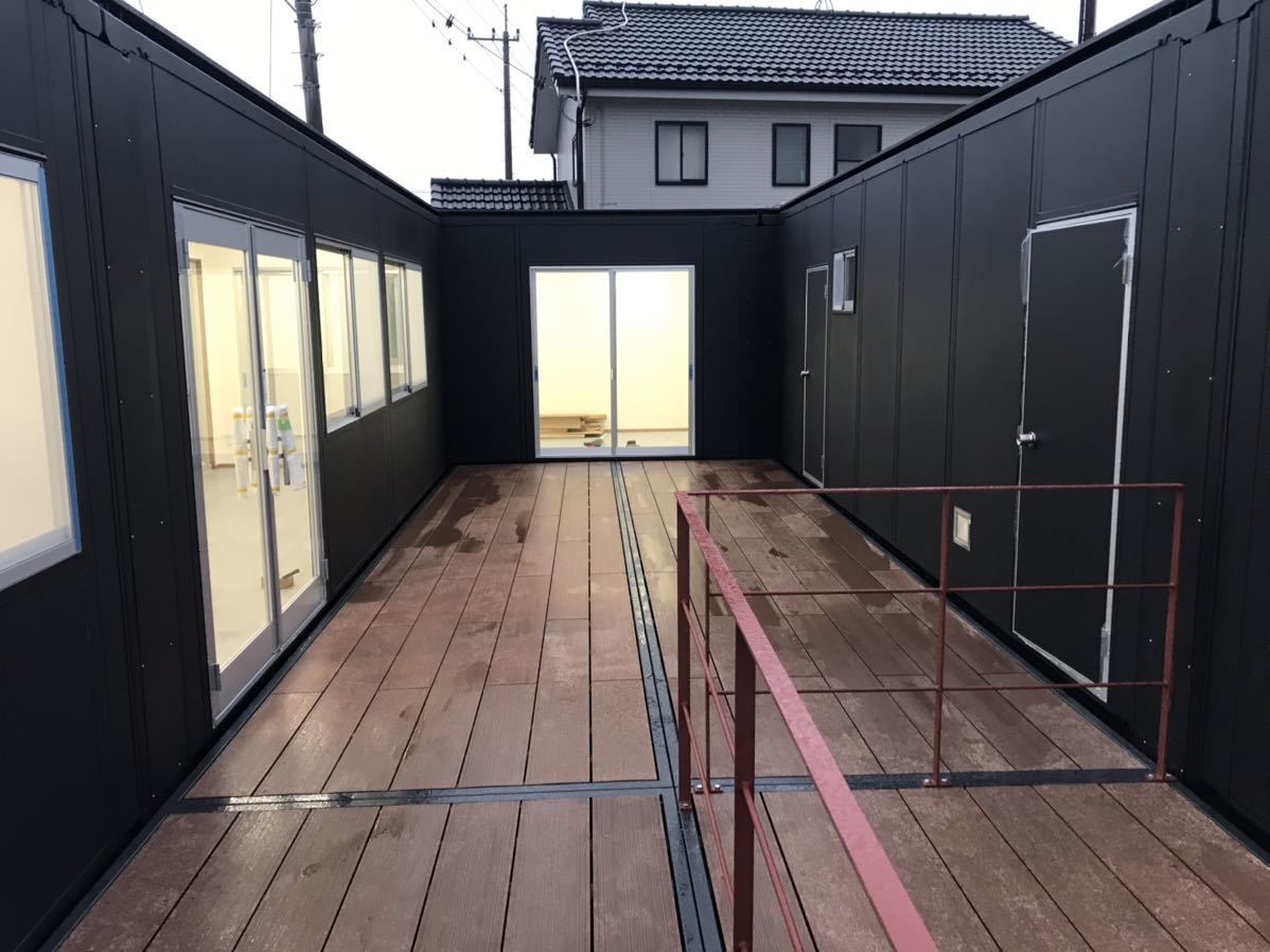  unit house container house trailer house for office work place store 16 tatami 12 meter room arrangement modification free option addition possibility 