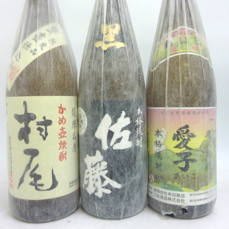 大阪府配送限定 村尾酒造 焼酎 4本セット 1800ml 箱なし | www