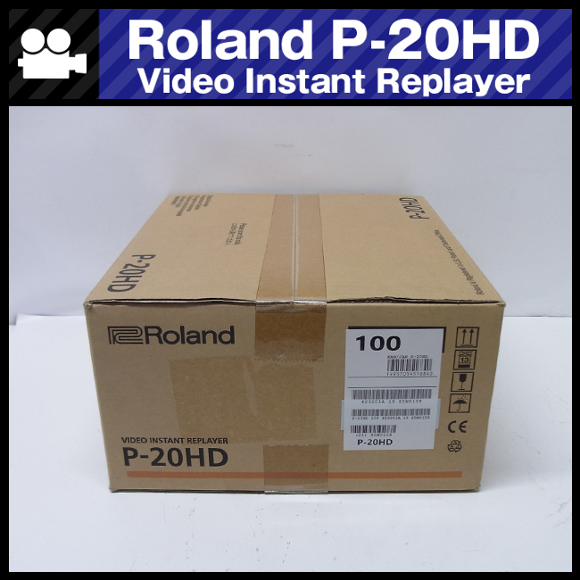 *Roland P-20HD*VIDEO INSTANT REPLAYER/ video instant li player [ new goods / unopened / storage goods ]*