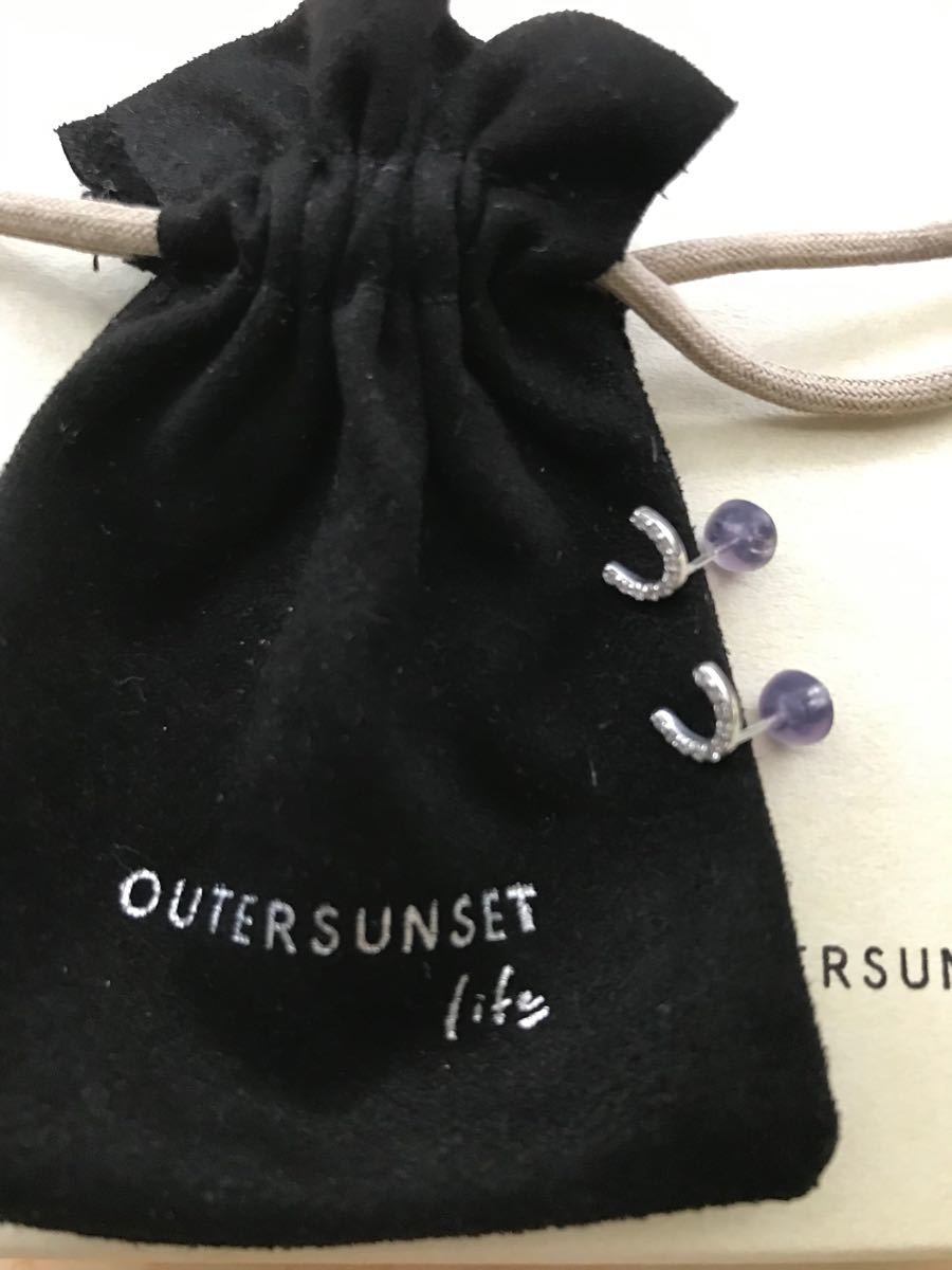 outersunset　lifeアウターサンセットライフ　ダイヤモンドピアス　辺見えみり