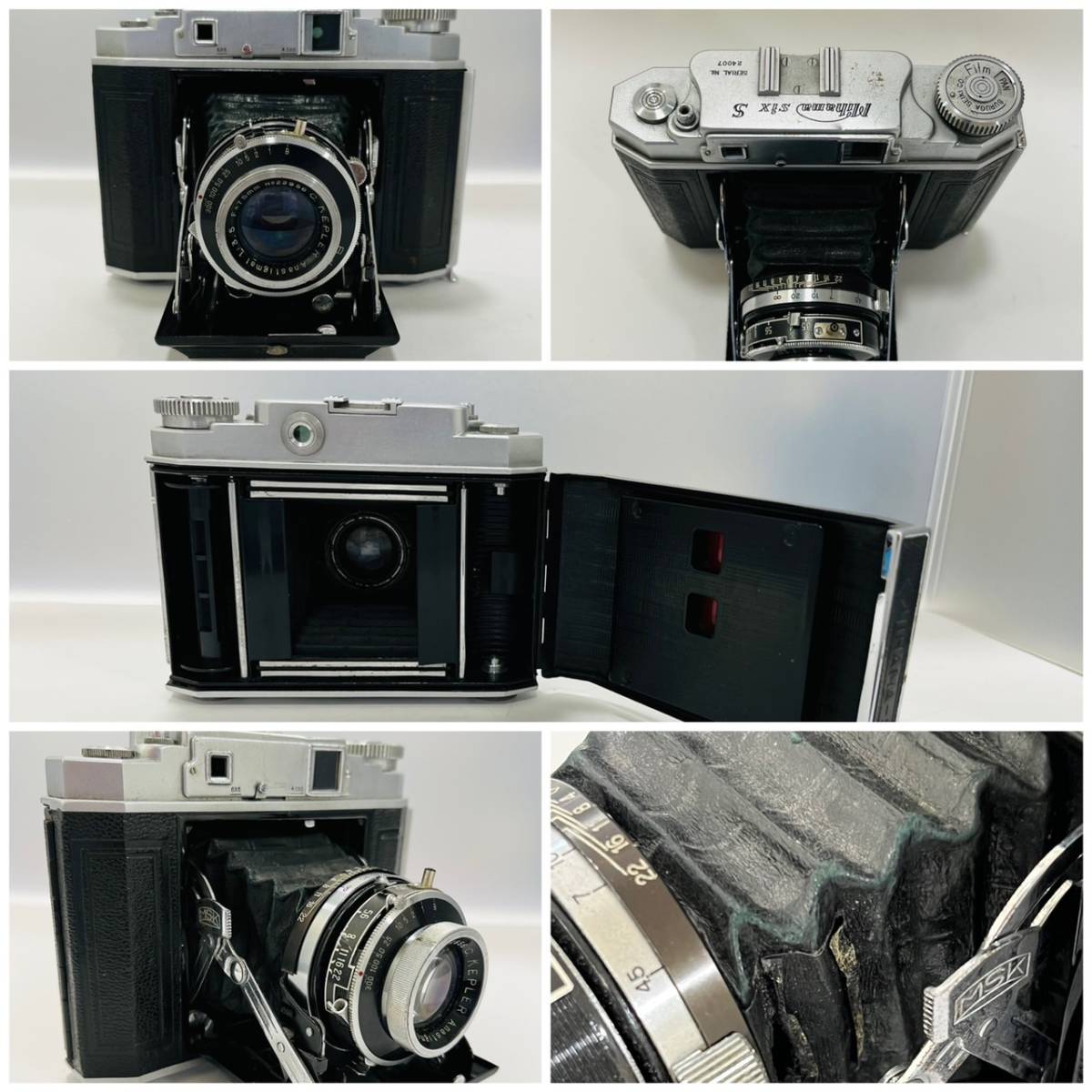 AH4348 MAMIYA-6 Olympus Six Semi Wester Petri R.F KIGAWA KoGAKU
