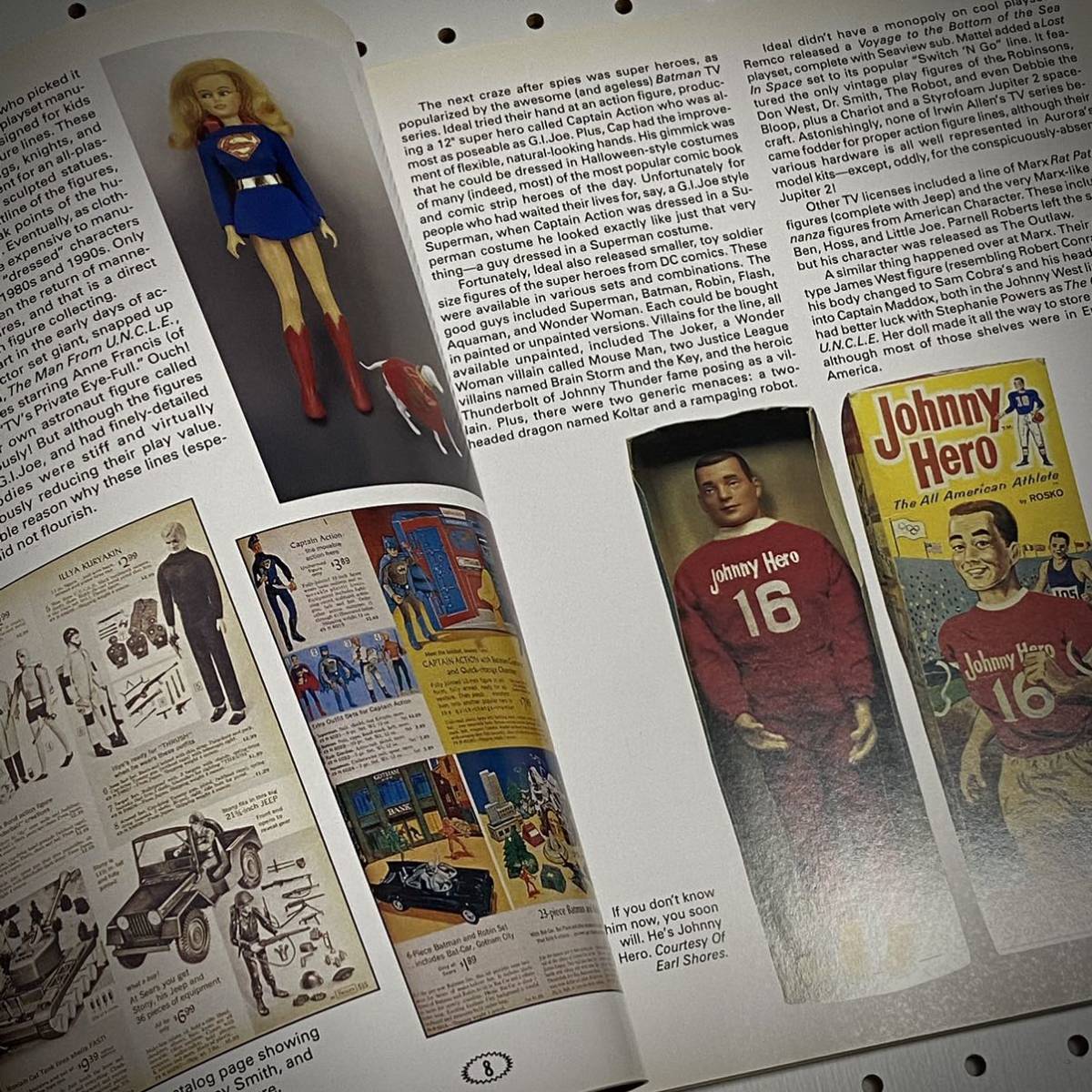 【古本】洋書　Action Figures of the 1960s ソフトカヴァー　Schiffer_画像4