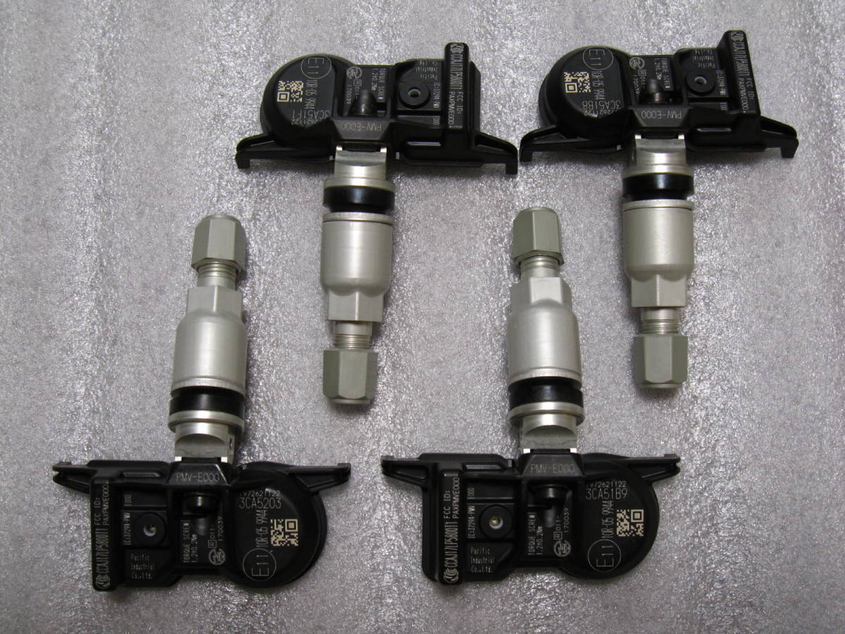新品 レクサス純正 空気圧センサー4個セットPMV-E000 レクサスES,RX,UX