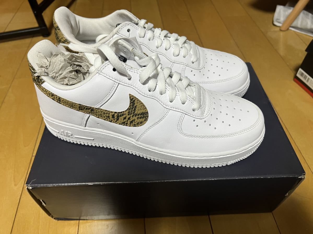 未使用】NIKE AIR FORCE 1 LOW 96 SNAKE US10 minnade-ganbaro.jp