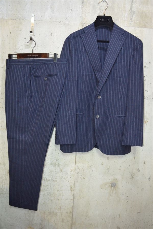 Boliori Boglioli Wool Stripe Supt Bints Brants 46 50K.