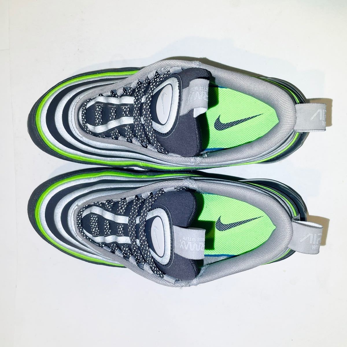 NIKE/ナイキ★AIRMAX97/エアマックス97 ユーティリティ★グレー×グリーン★BQ5615-002★24.5cm
