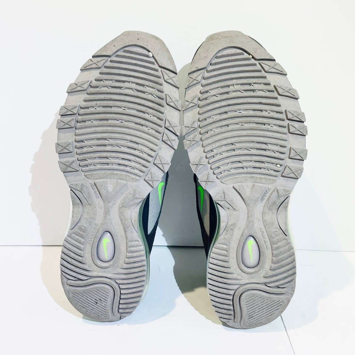 NIKE/ナイキ★AIRMAX97/エアマックス97 ユーティリティ★グレー×グリーン★BQ5615-002★24.5cm