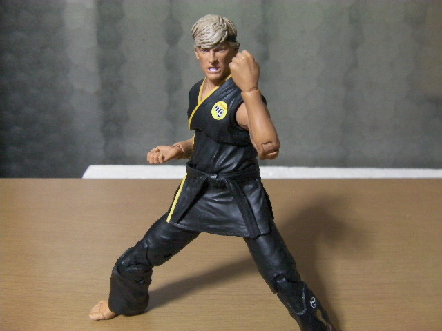 最新作 ベストキッド フィギュア コブラ会 ジョニー・ロレンス 右の プロレス、格闘技