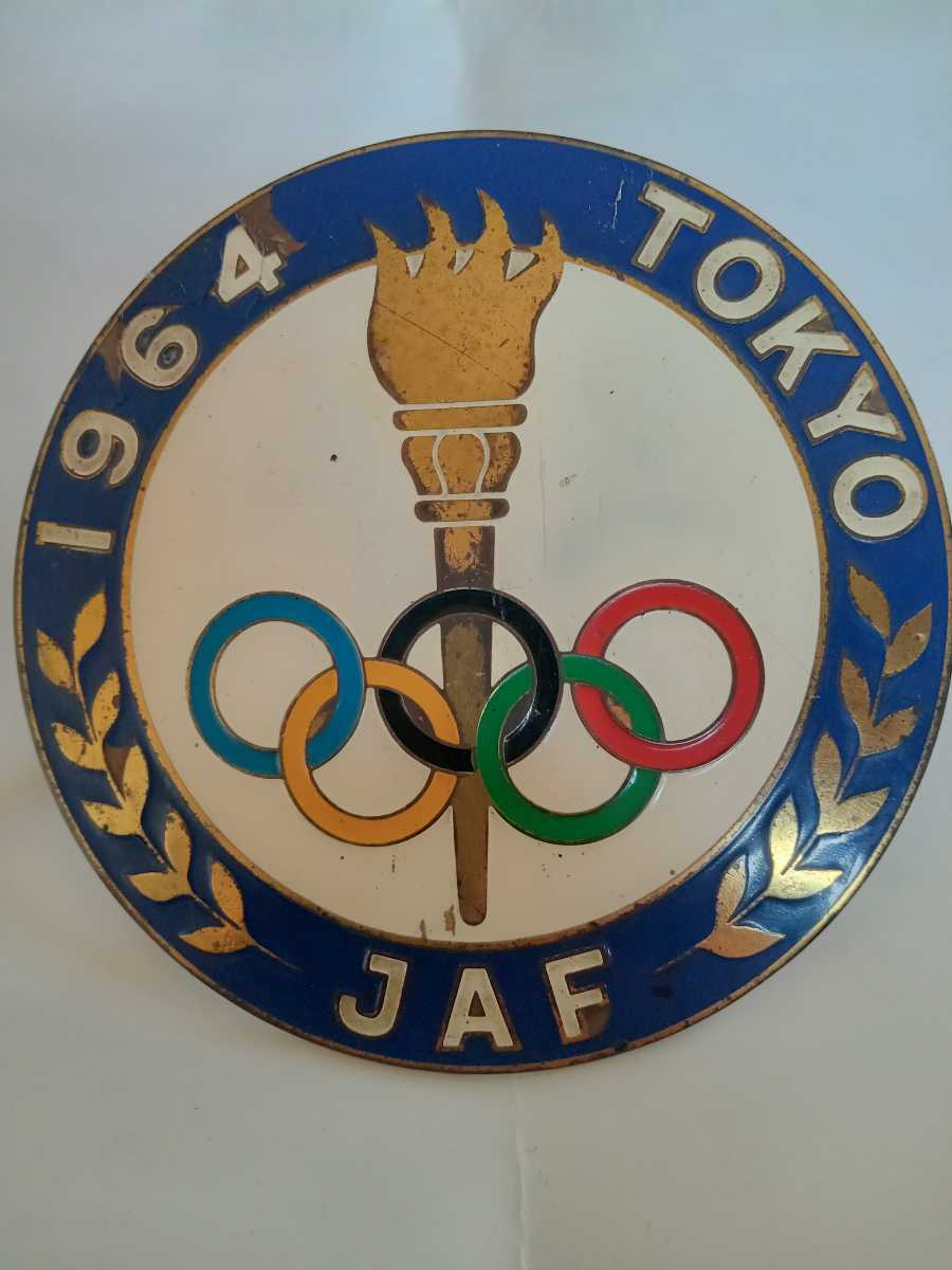 JAF1964年オリンピック記念カーバッチ | daspi.ro