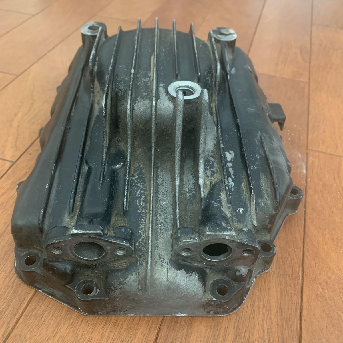 CB750Fオイルクーラー取り出し オイルパン! ic.sch.id