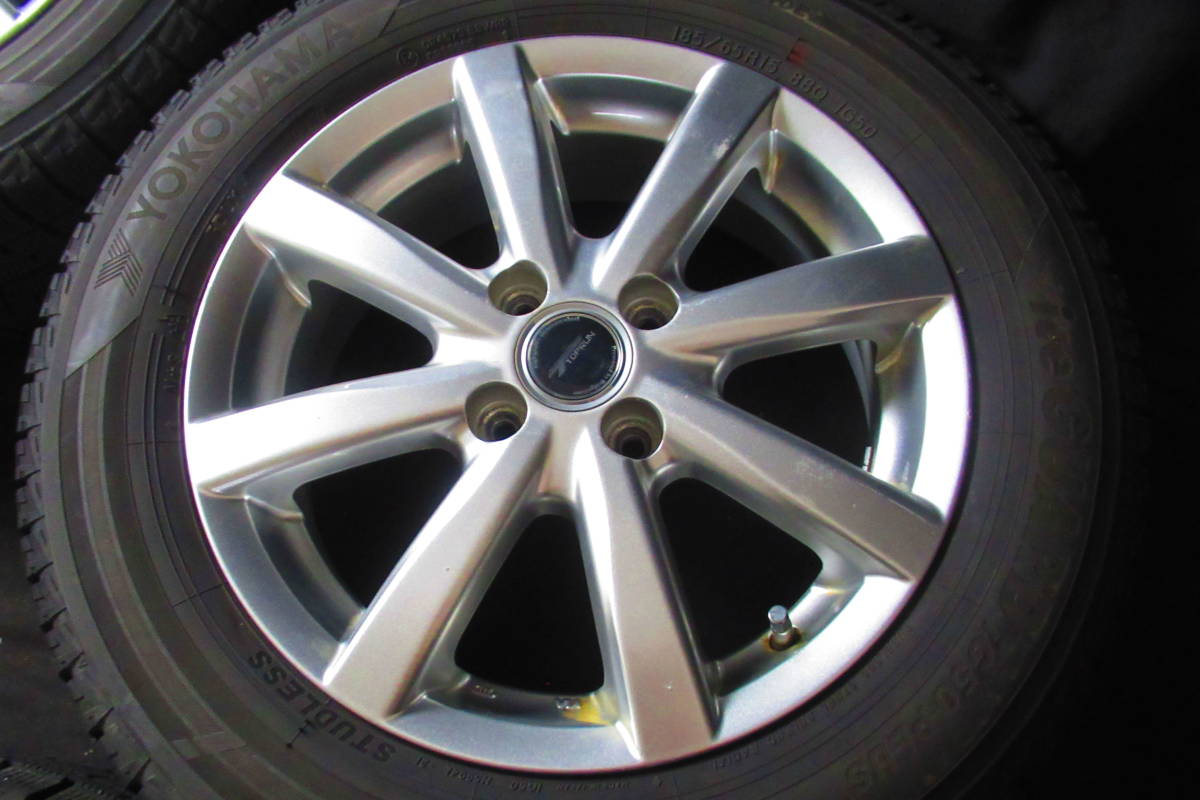 2017年製 YOKOHAMA ICE GUARD IG50PLUS スタッドレス 185/65R15 bB