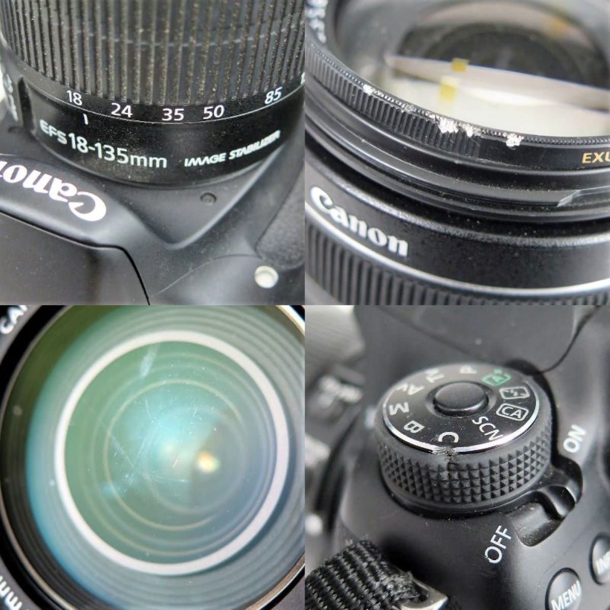 CANON EOS 70D LENS付 EFS 18-135mm-