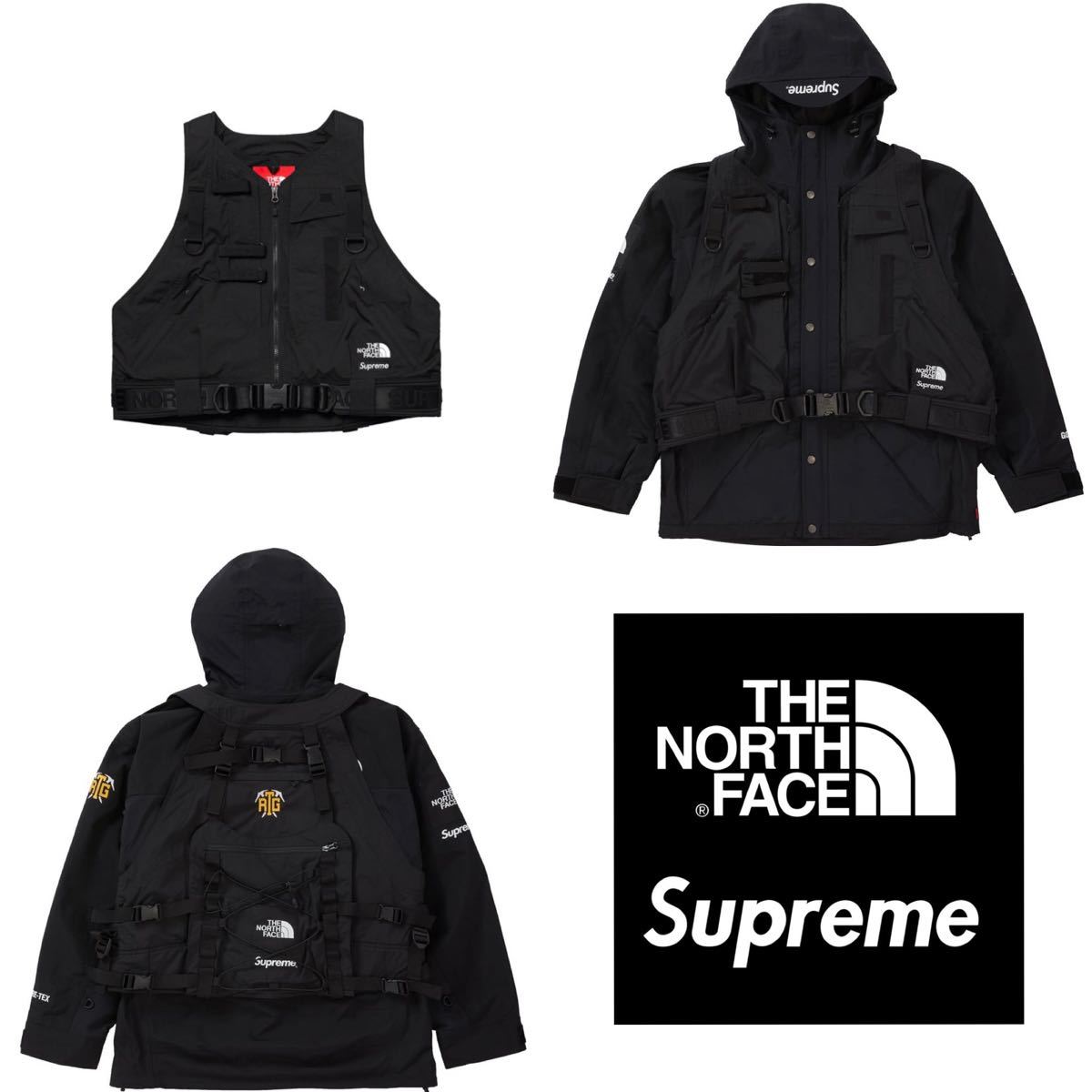 新品 未使用 Supreme The North Face RTG Jacket + Vest GORE TEX