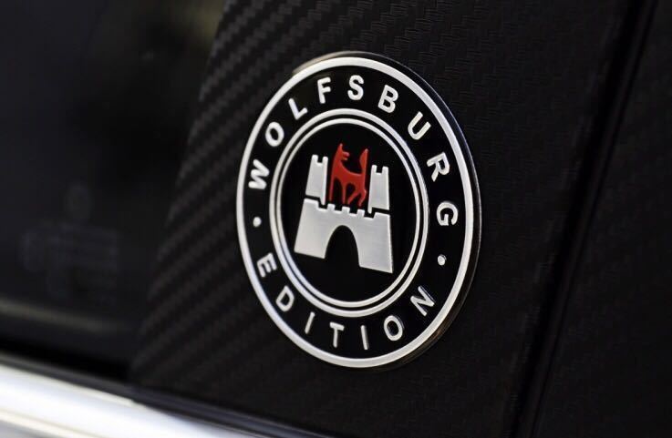 4枚セット　WOLFSBURG エンブレムステッカー　52mm ウォルフスブルグ　VW Volkswagen_画像5