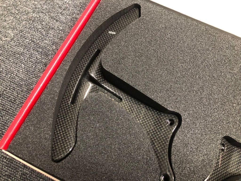 Ferrari フェラーリ 458 F12 カーボン 新品 純正品 パドルシフト 送料