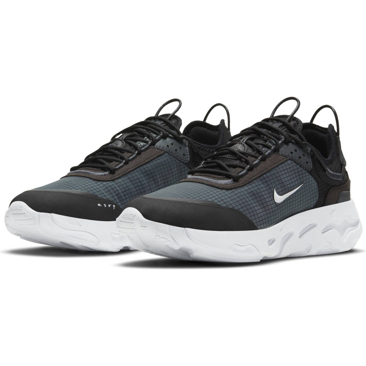 # Nike задний kto Live черный / серый / белый новый товар 30.0cm US12 NIKE REACT LIVE CV1772-003