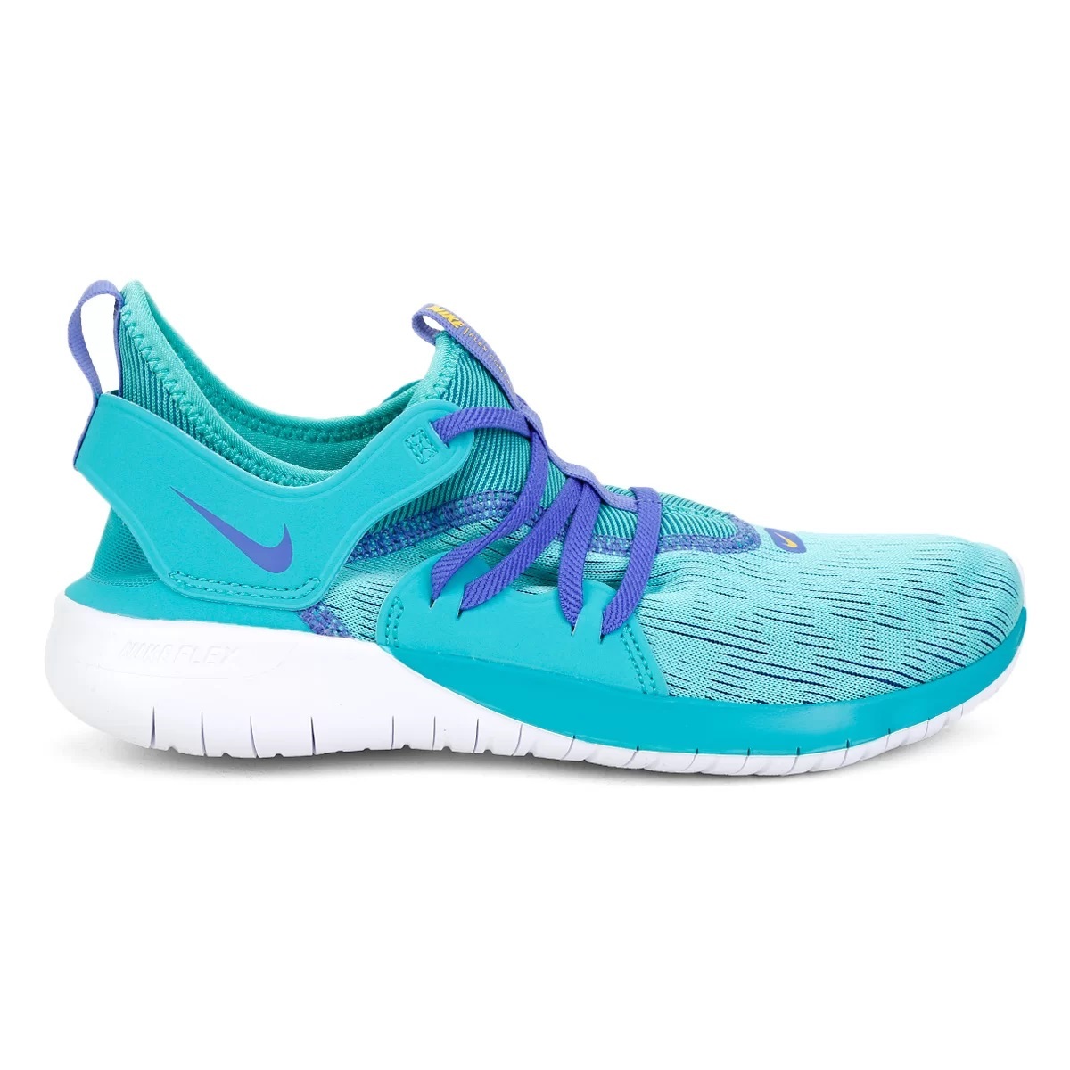 # Nike wi men's Flex Contact hyper Jade new goods 25.0cm US8 NIKE WMNS FLEX CONTACT 3 slip-on shoes AQ7488-300