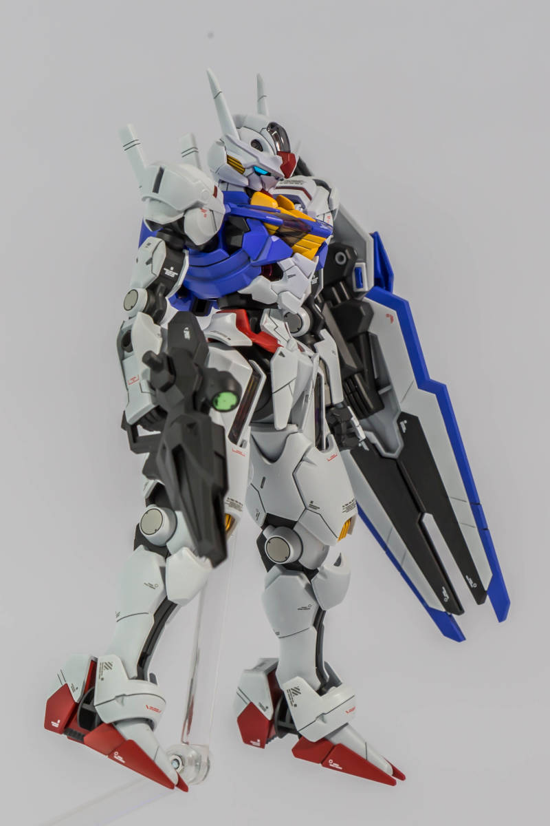 hg 1/144 ガンダム エアリアル 全塗装 ガンプラ 完成品 水星の魔女 hg 1/144 ガンダム エアリアル 全塗装 ガンプラ 完成品 水星の魔女