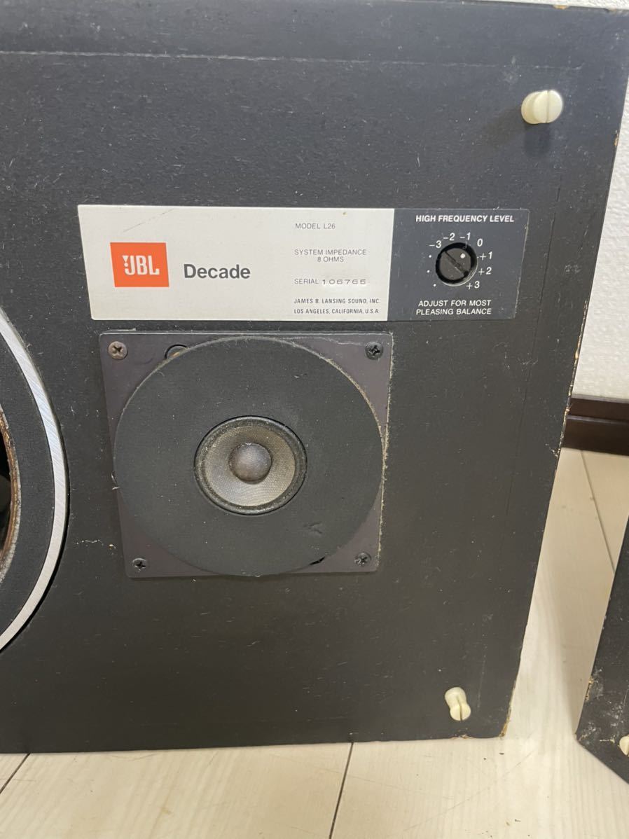 JBL スピーカー ペア MODEL L26 音出し確認済 | laninternet.com.br