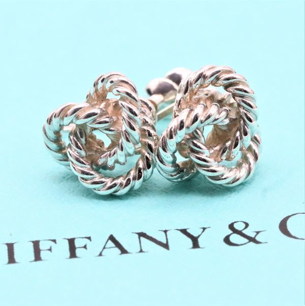 ヤフオク! - レア品 Tiffany ＆ Co. ツイスト イヤリング