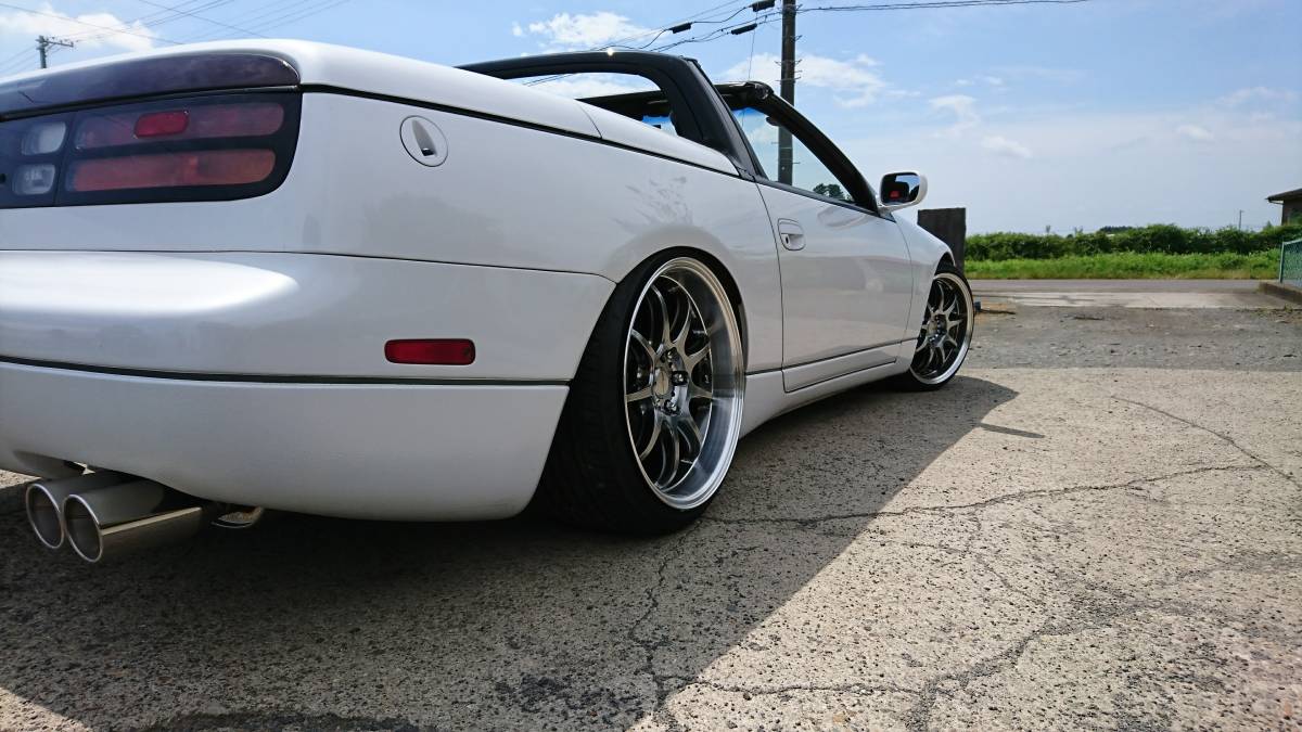 マフラー 車高調(diào) ツライチホイール取付例