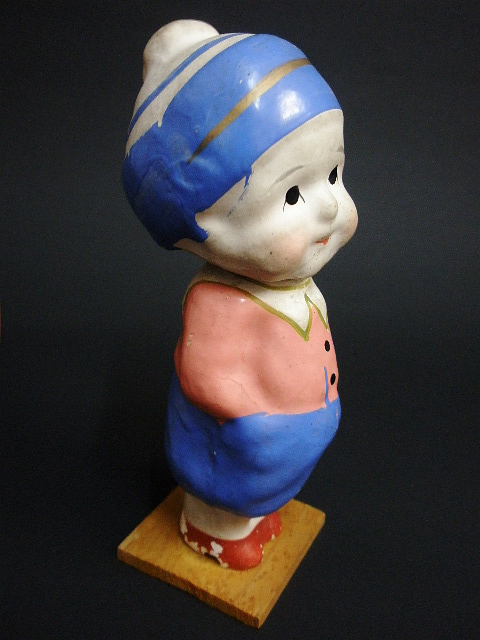 戦前 凱旋 将軍 桃太郎 日本一 米沖 米仲 作 日本人形 人形 共箱 戦前 凱旋 将軍 桃太郎 日本一 米沖 米仲 作 日本人形 人形 共箱