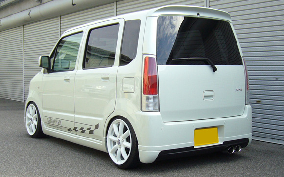 #MH21S/22S Suzuki Wagon R AERO OVER aero 3P set new goods ( necessary stock / delivery date verification )