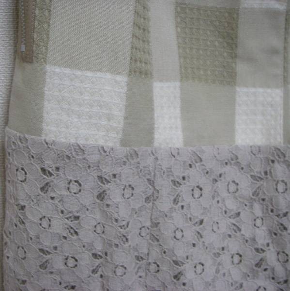 デザイン スカート ひざ丈 Ｍくらい ベージュ系_画像2