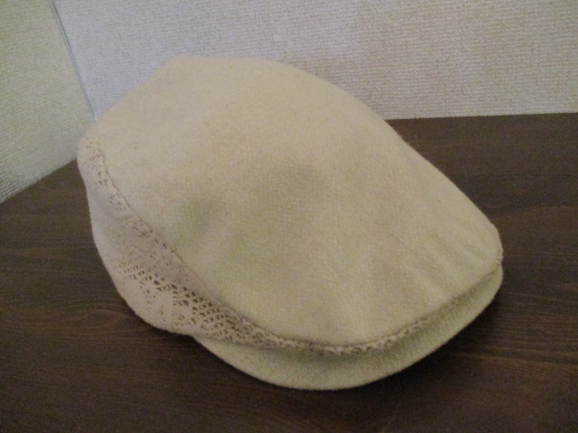 fouton bleuet ウールハンチング　秋冬物（USED）92117
