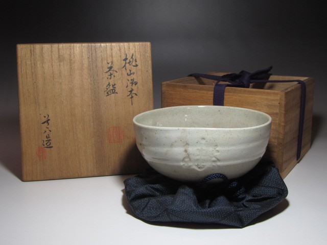 高橋道八 桃山御本茶碗 共箱 茶道具 Yahoo!オークション - 高橋道八 桃山御本茶碗 共箱 味わい深い