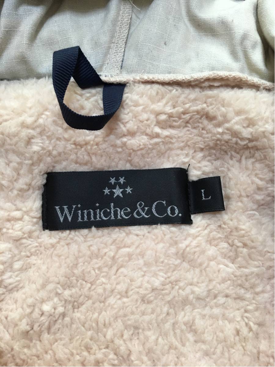 未使用品】Winiche&Co Cargo hooded Chewie JKT フリース 迷彩 未使用品】Winiche&Co Cargo hooded Chewie JKT フリース 迷彩