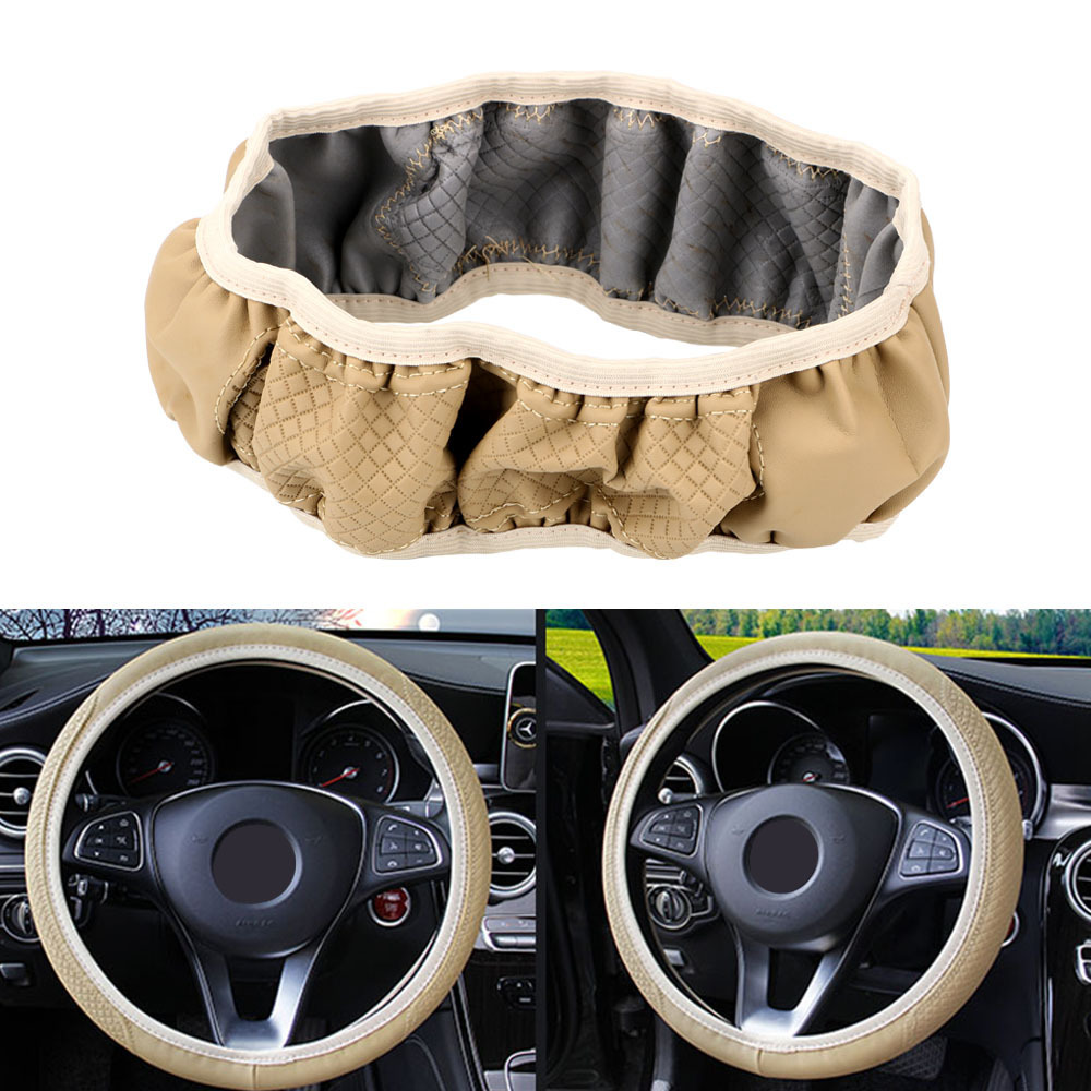  steering wheel cover Tanto Custom L385S steering wheel cover leather Daihatsu high quality comfortable . ventilation slipping prevention impact absorption is possible to choose 6 color FORAUTO