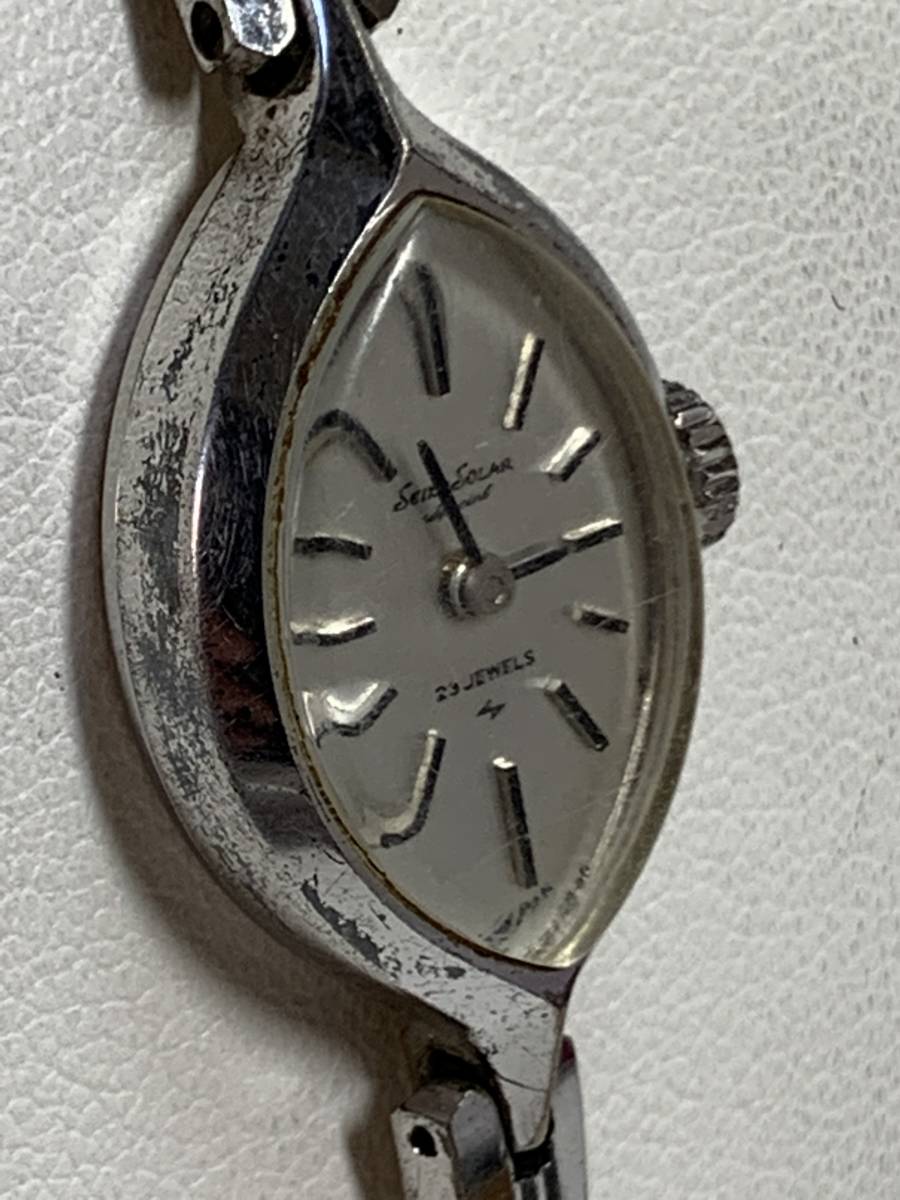 最大56%オフ! SEIKO solar special レディース ネジ巻き 1040-7041