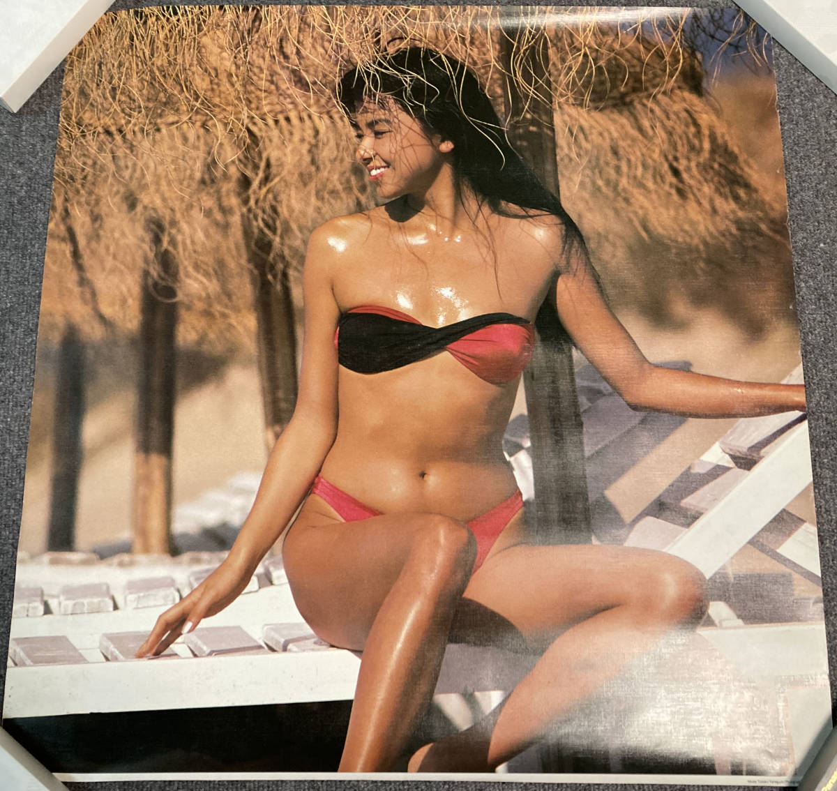 山口智子 ビキニポスター ロケ地スペイン Costa de Sole 2