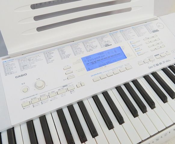 5 CASIO/カシオ 光ナビゲーション キーボード LK-211 電子ピアノ 電子 
