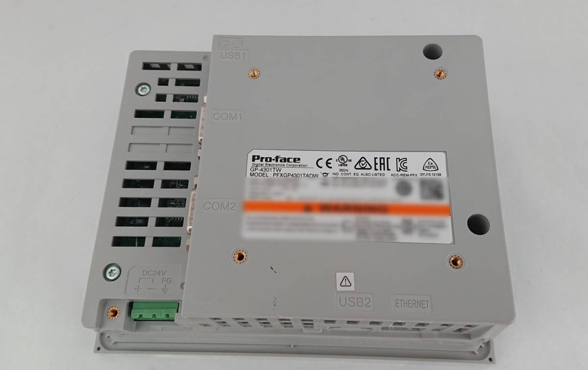 ほぼ未使用 / タッチパネル表示器 / GP-4301TW / PFXGP4301TADW ほぼ未使用 / タッチパネル表示器 / GP-4301TW / PFXGP4301TADW