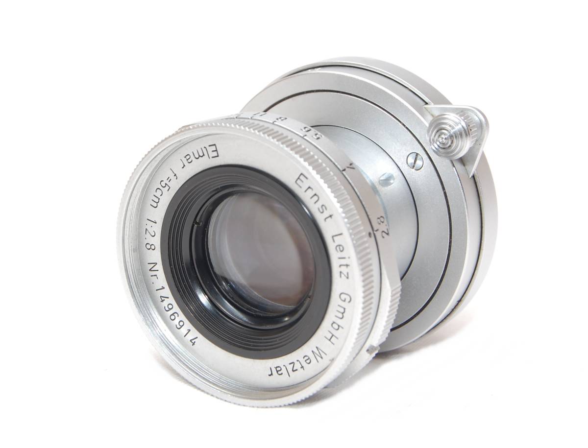 オータムセール Elmar 5cm f 2.8 50mm ライカ Lマウント 沈胴
