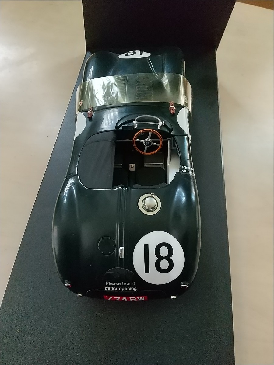 新品未展示 1/18 オートアート JAGUAR C typeレーシングスクリーン