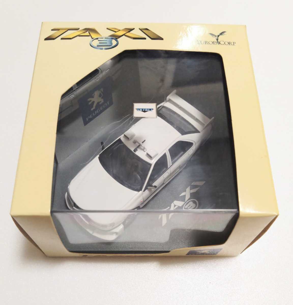 希少 SKYNET プジョー 406 TAXI3 1/43 ミニカー 映画TAXi スカイ 希少 SKYNET プジョー 406 TAXI3 1/43 ミニカー 映画TAXi スカイ