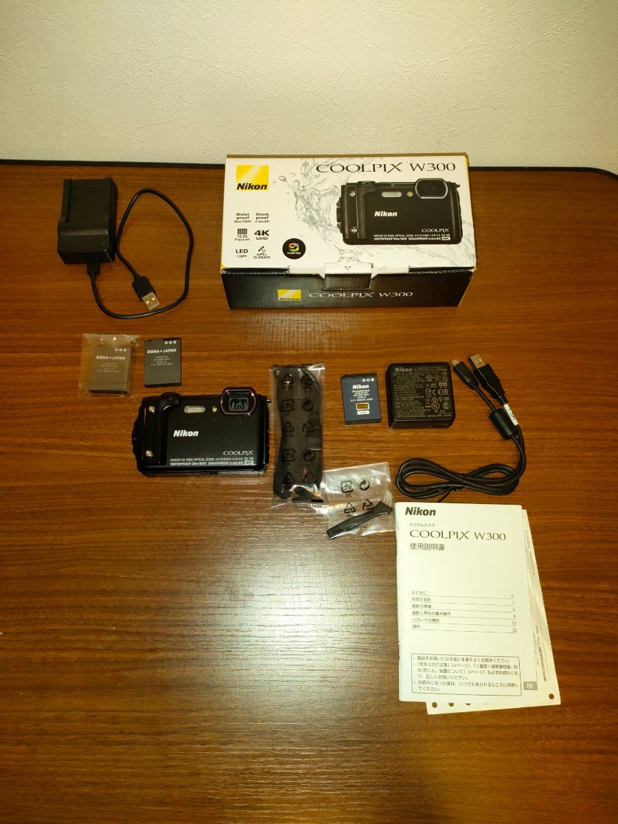 COOLPIX W300 (ブラック) カメラ デジタルカメラ(コンパクト)