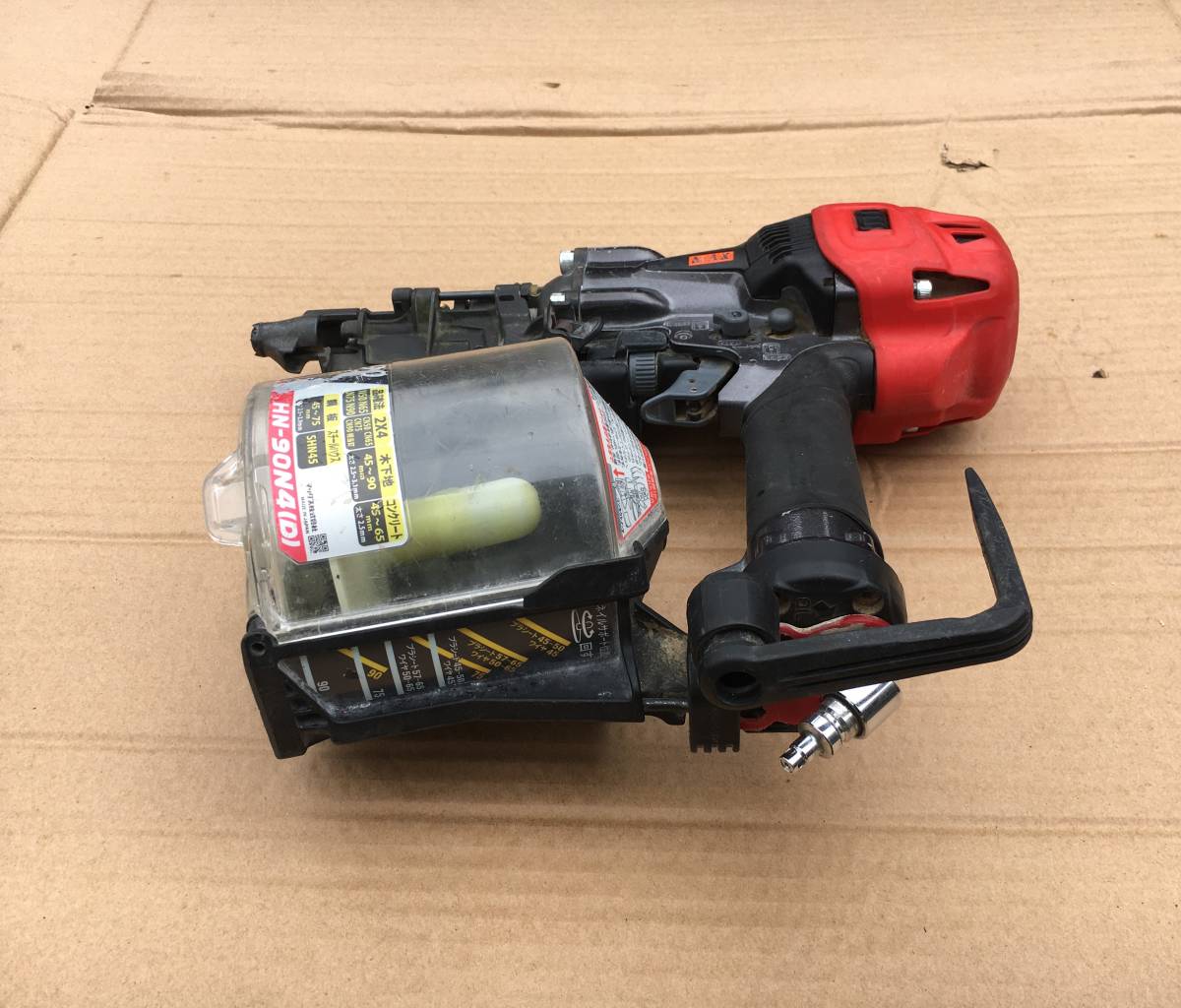 大特価!!! ☆即決48000円☆ HN-90N4 MAX マックス 高圧釘打ち機