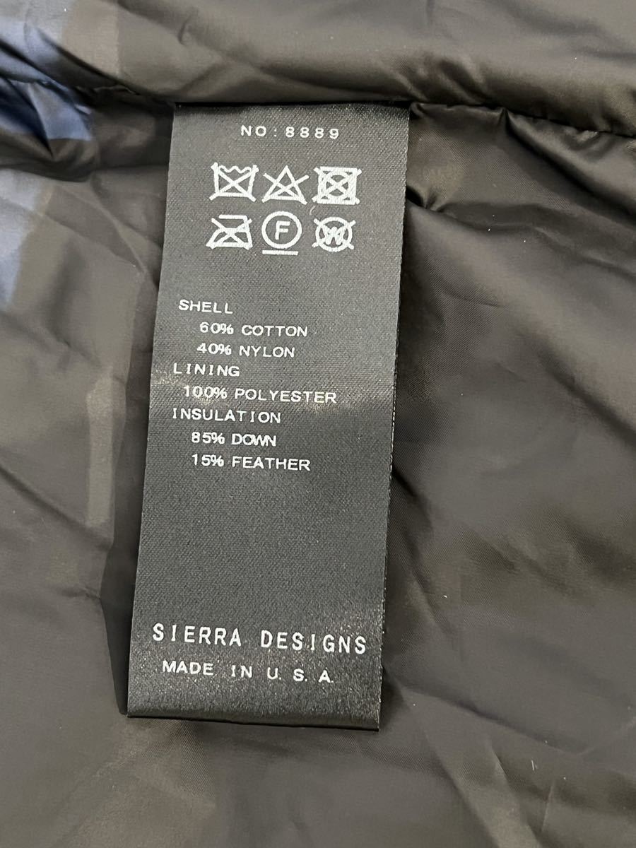 sierra designs ダウンジャケット　60/40 アメリカ製　美品　シエラデザイン　水曜まで価格_画像4