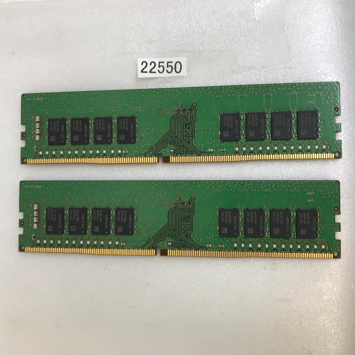 SAMSUNG PC4-2133P 16GB 8GB 2枚セット DDR4-17000 8GB 2枚 16GB DDR4 288ピン ECC
