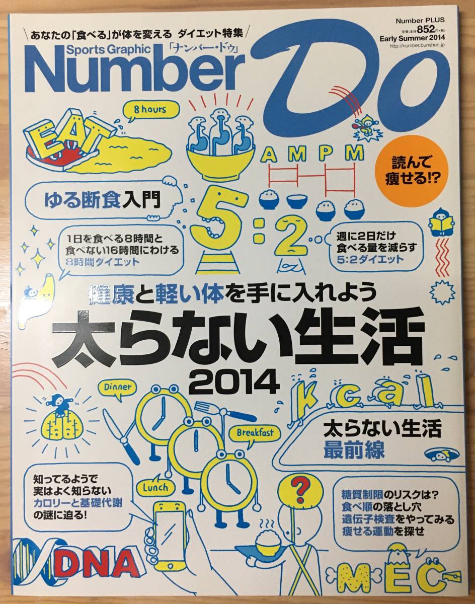 Number Do Early Summer 太らない生活 2014☆文藝春秋☆健康と軽い体を手に入れよう_画像1