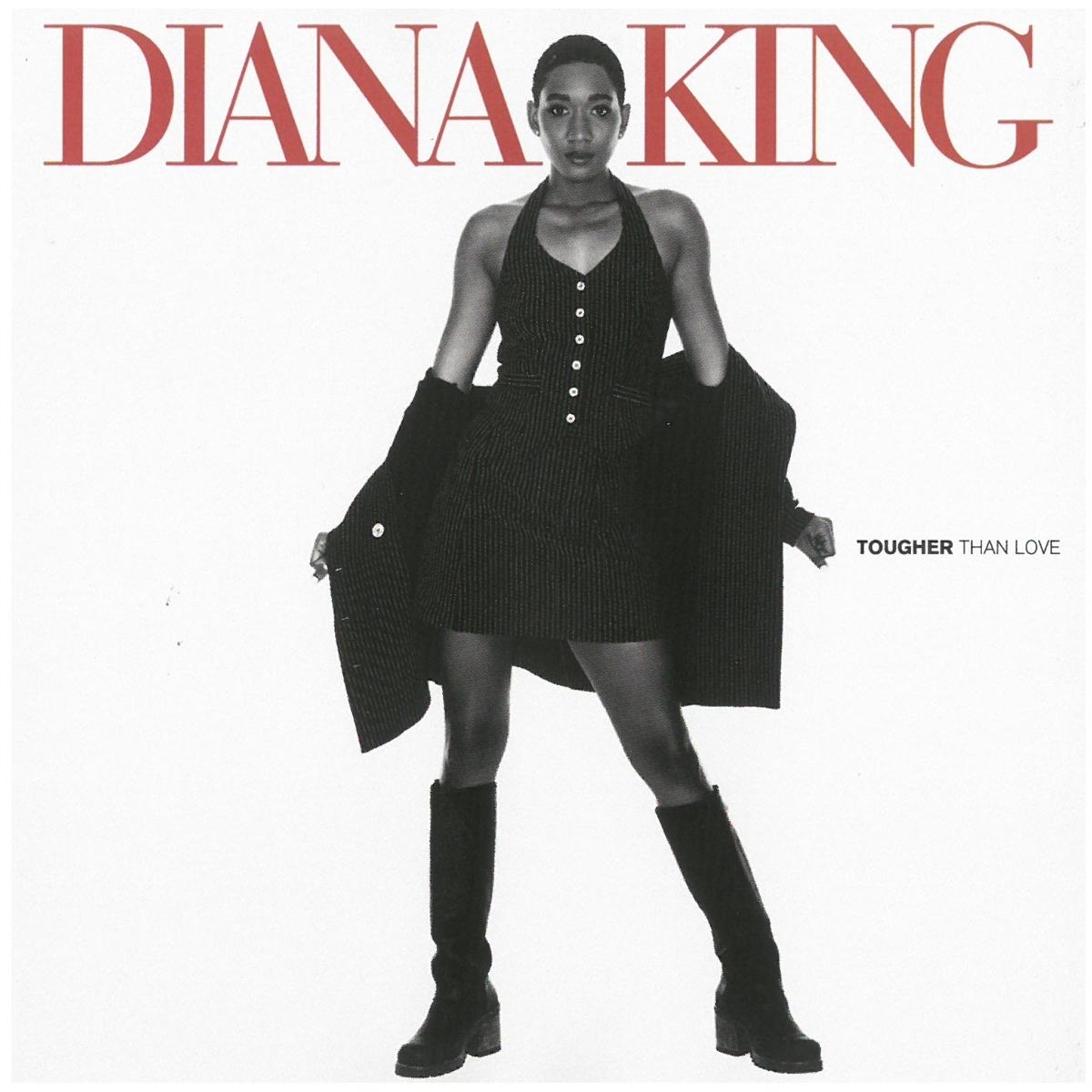  Diana * King (DIANA KING) / TOUGHER THAN LOVE disk . scratch equipped CD