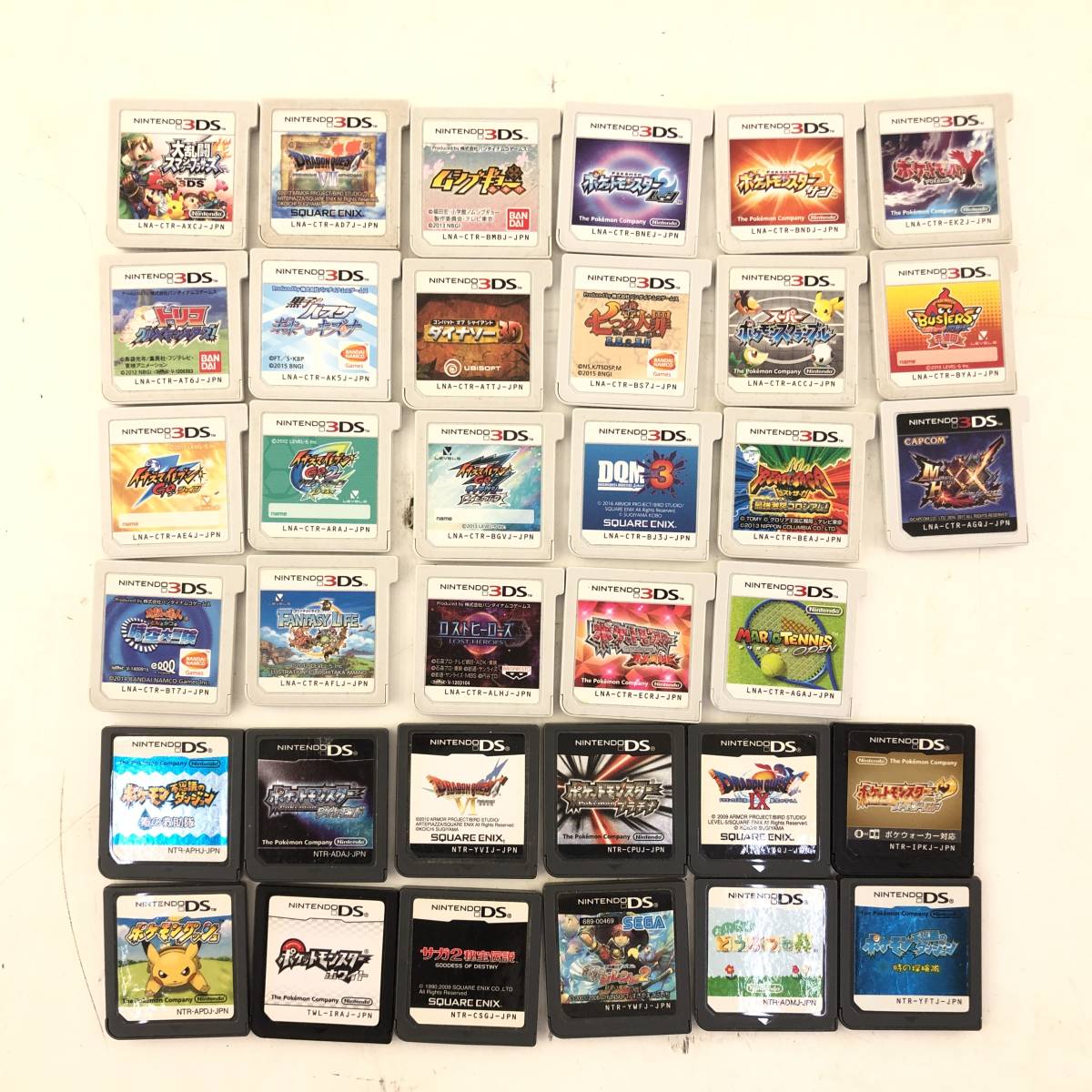 1円~】3DS・DSソフト35本セット イナズマイレブンGo3ギャラクシー