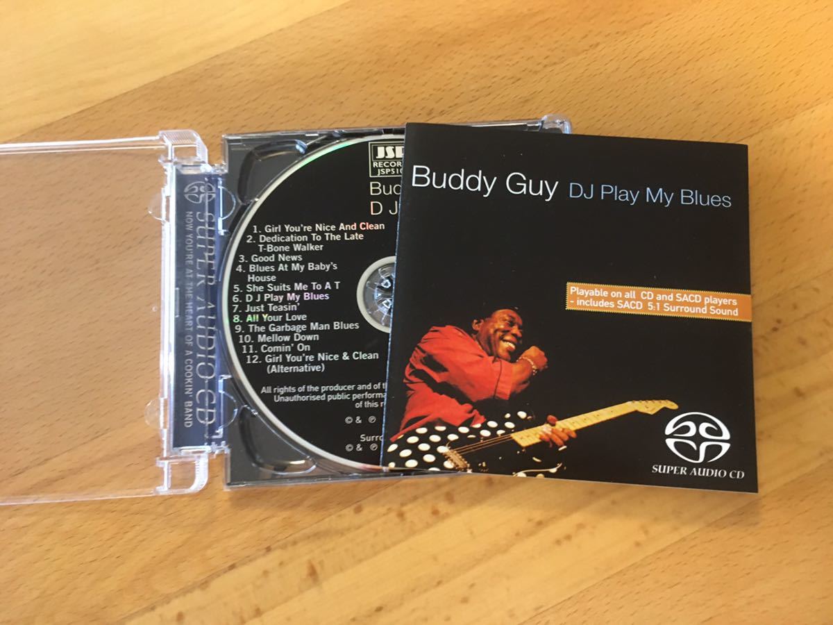 Buddy Guy / DJ Play My Blues(Hybrid SACD)マルチch収録 / Stereo / Multichannel (JSP Records : JSP 5104)_画像6