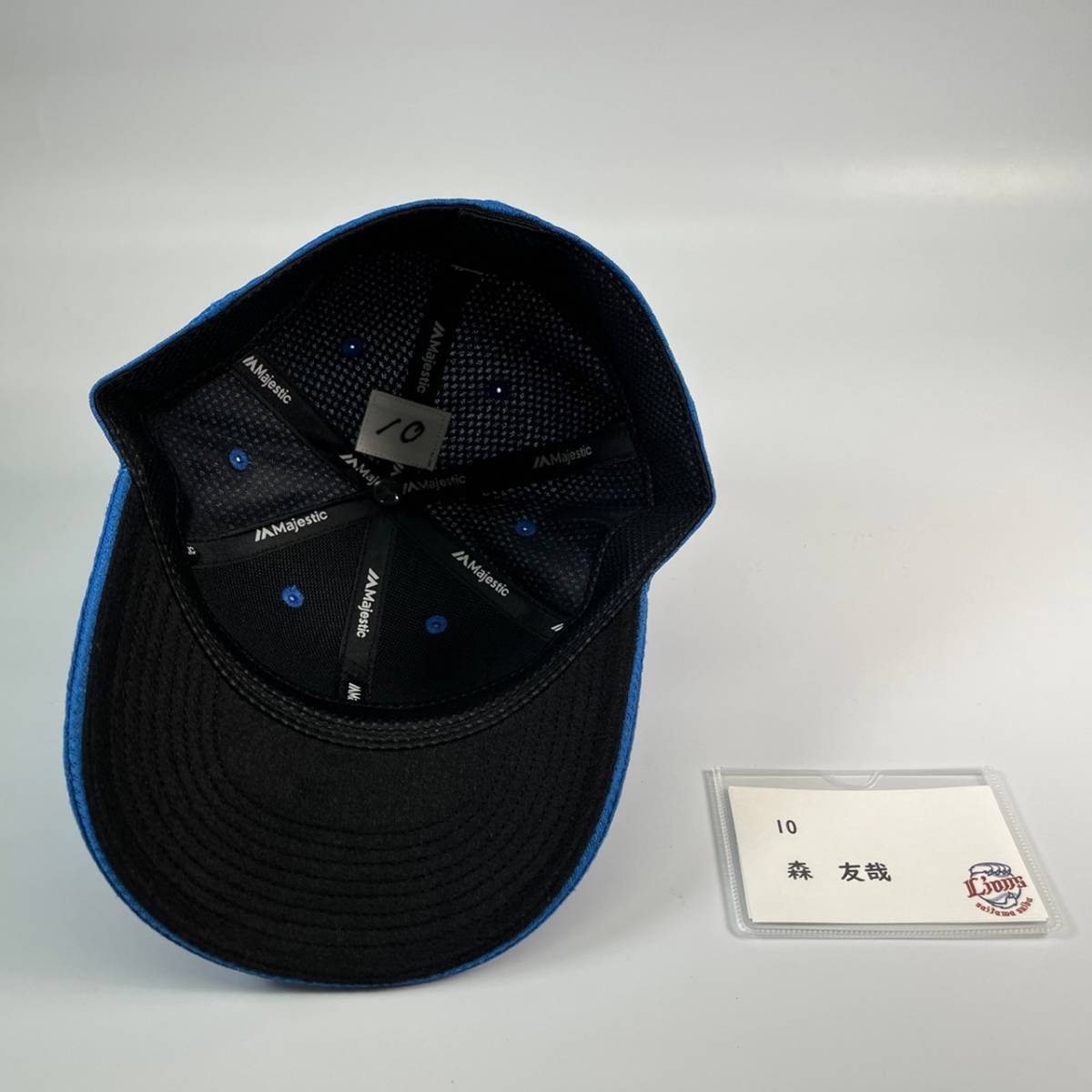 [ charity ] Saitama Seibu Lions forest .. player SAVE LIONS DAY cap ( with autograph )