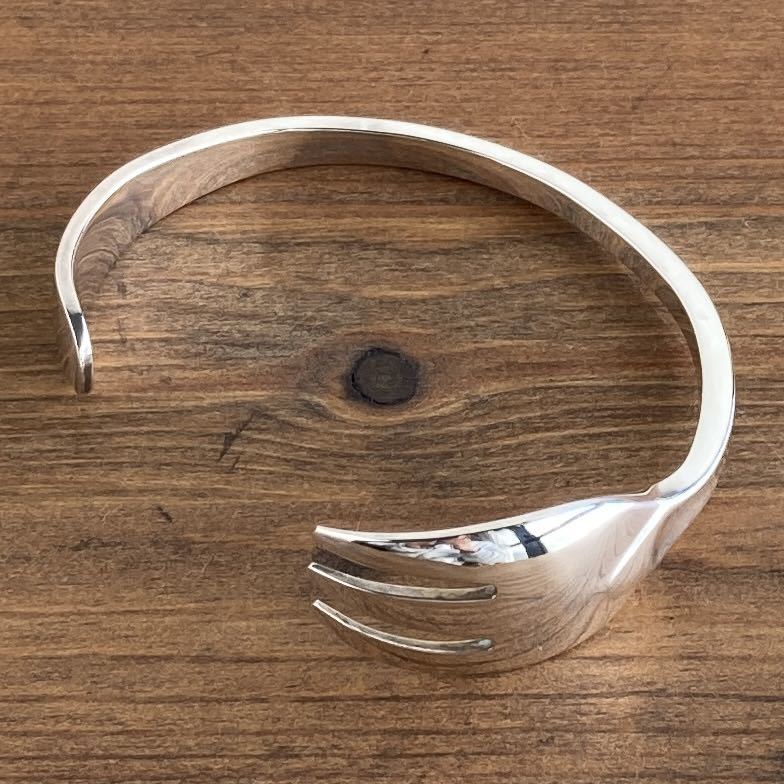 TIFFANY&Co.】ティファニー フォーク バングル Old French 人気