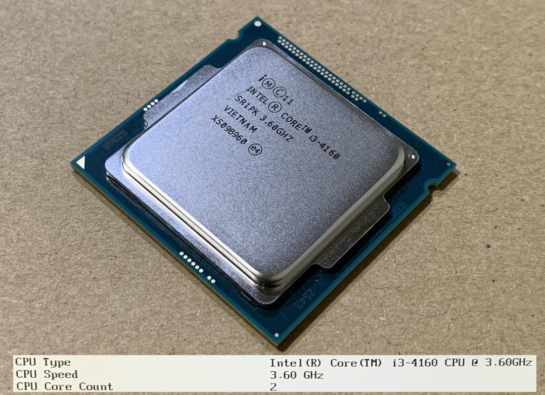 *Intel Core i3-4160 3.60GHz SR1PK LGA1150 superior article beautiful goods Intel * sending 185ok*